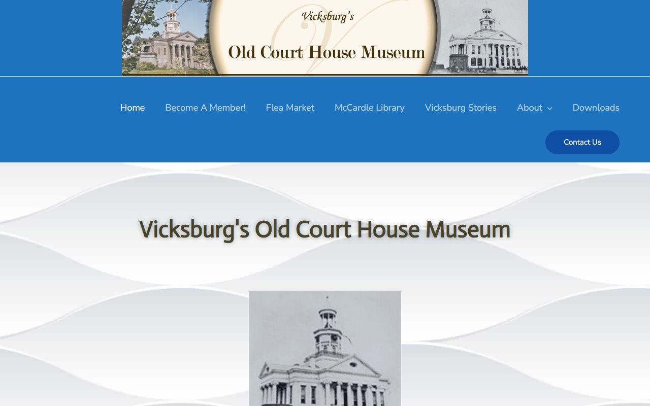 Old Warren County Court House, historic seat of county court records