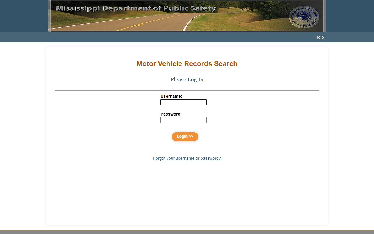 Warren County traffic court records DPS bulk motor vehicle records search login